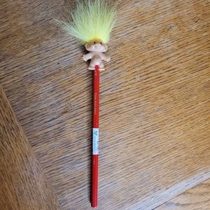 Russ Lucky Troll Pencil vintage Retro Walt Disney company